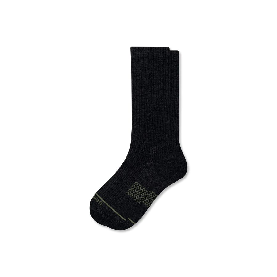 Women's Merino Wool Blend Modern Rib Calf Socks - Ready Pick