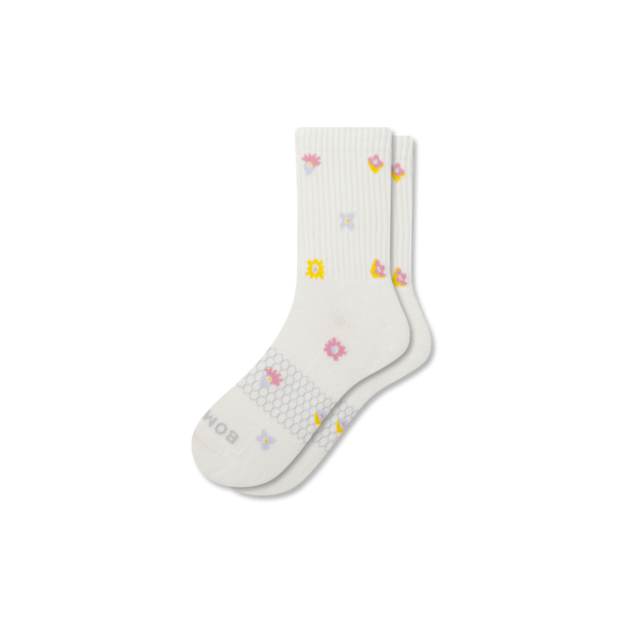 Women’s Garden Party Half Calf Socks - Daily Pick