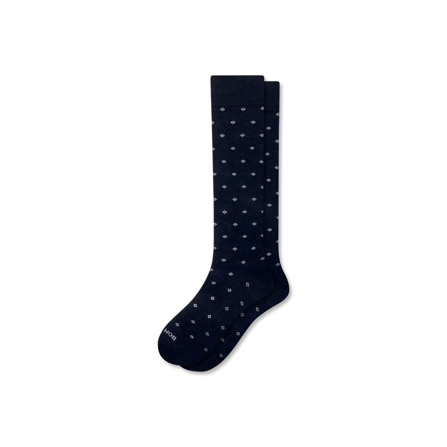 Men's Dress Over the Calf Socks - Daily Step