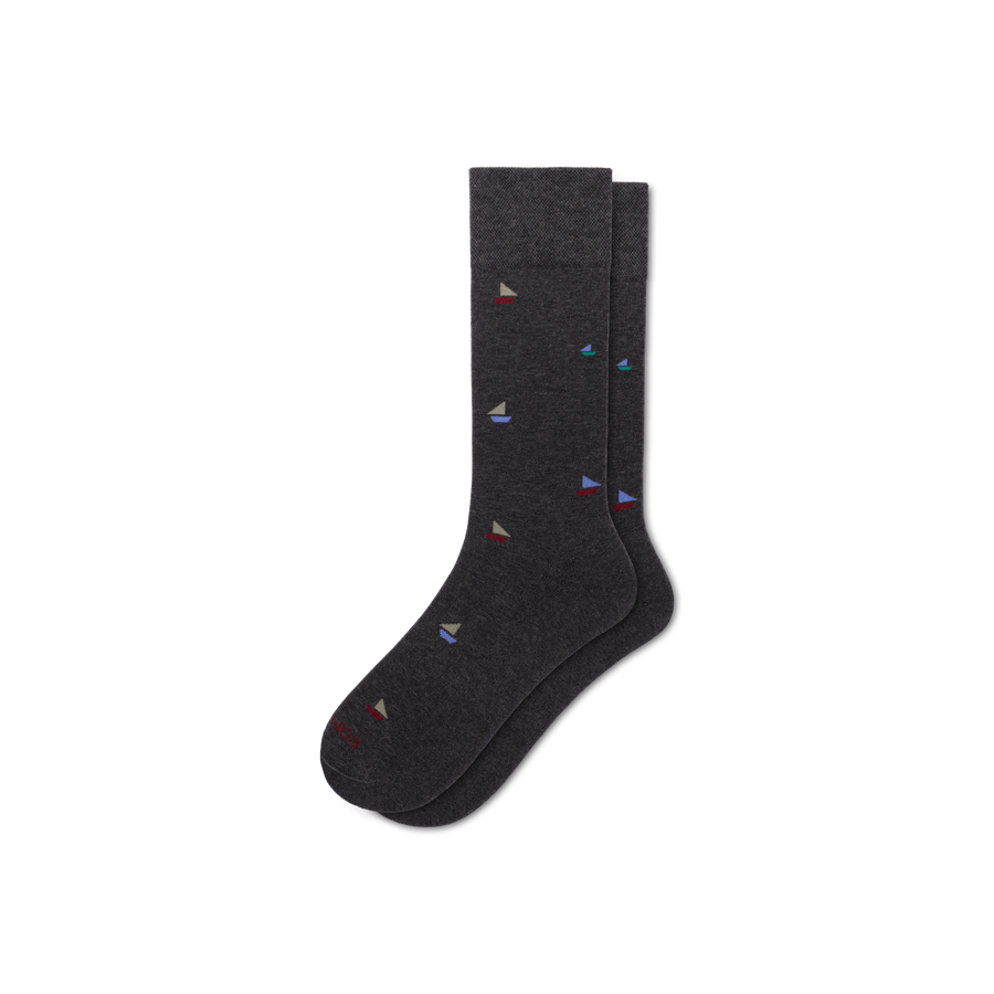 Men's Dress Calf Socks - Simple Style