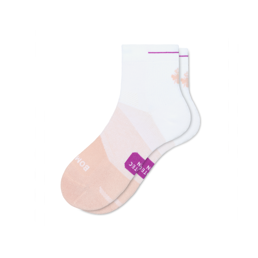 Women's Run Quarter Socks - Easy Choice