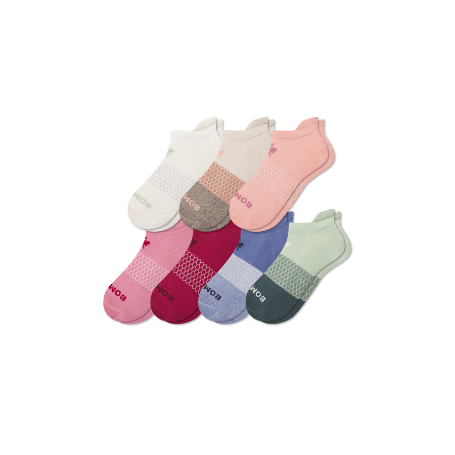 Women's Week of Bombas Ankle Sock 7-Pack - Travel Pair