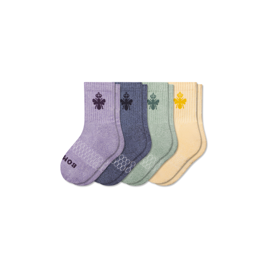 Junior Marl Calf Sock 4-Pack - Fresh Choice