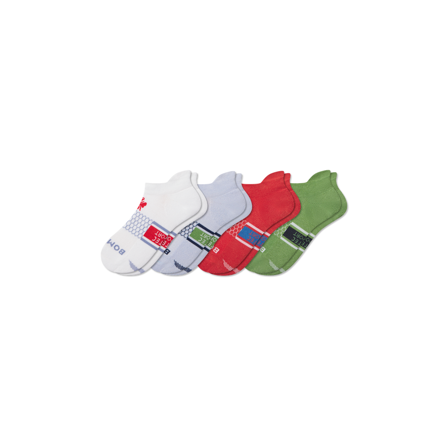 Youth All Sport Ankle Sock 4-Pack - Everyday Pair
