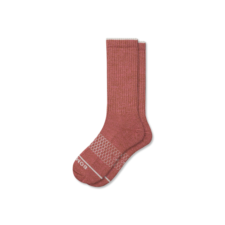Women's Merino Wool Blend Calf Socks - Light Cushion