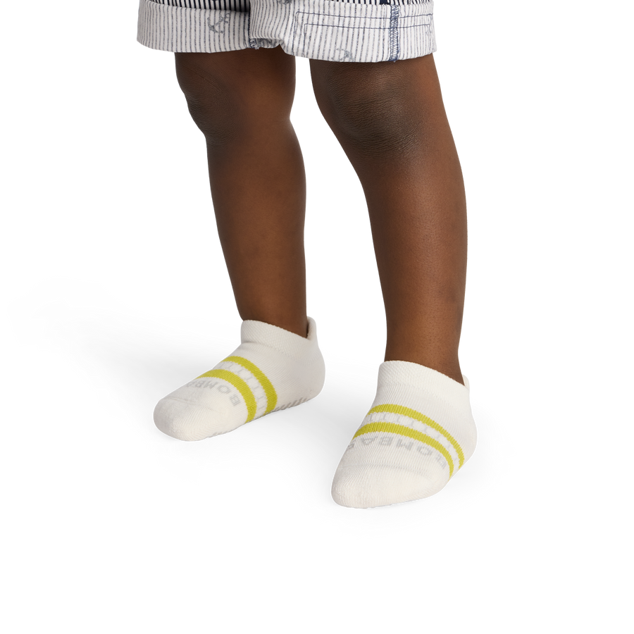 Toddler Solids Gripper Ankle Sock 4-Pack - Essential Ready