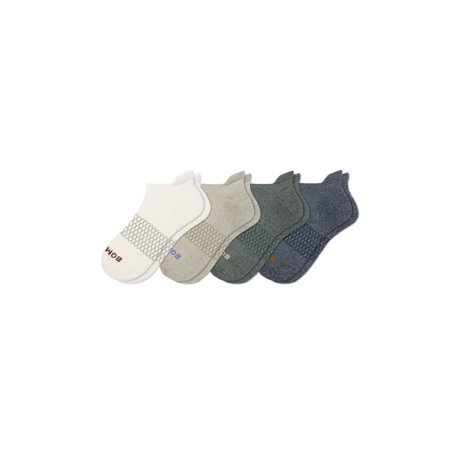 Men's Solids Ankle Sock 4-Pack - Daily Pick
