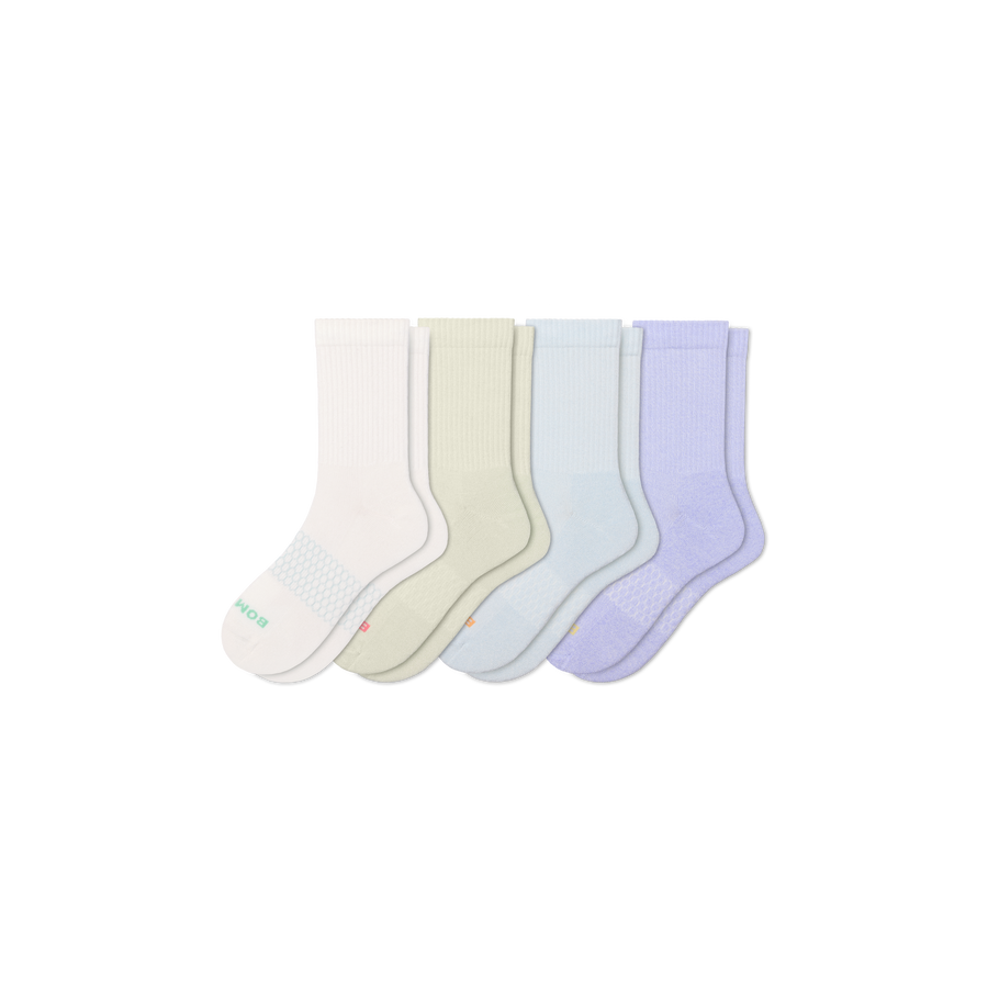 Women's Marl Half Calf Sock 4-Pack - Soft Step