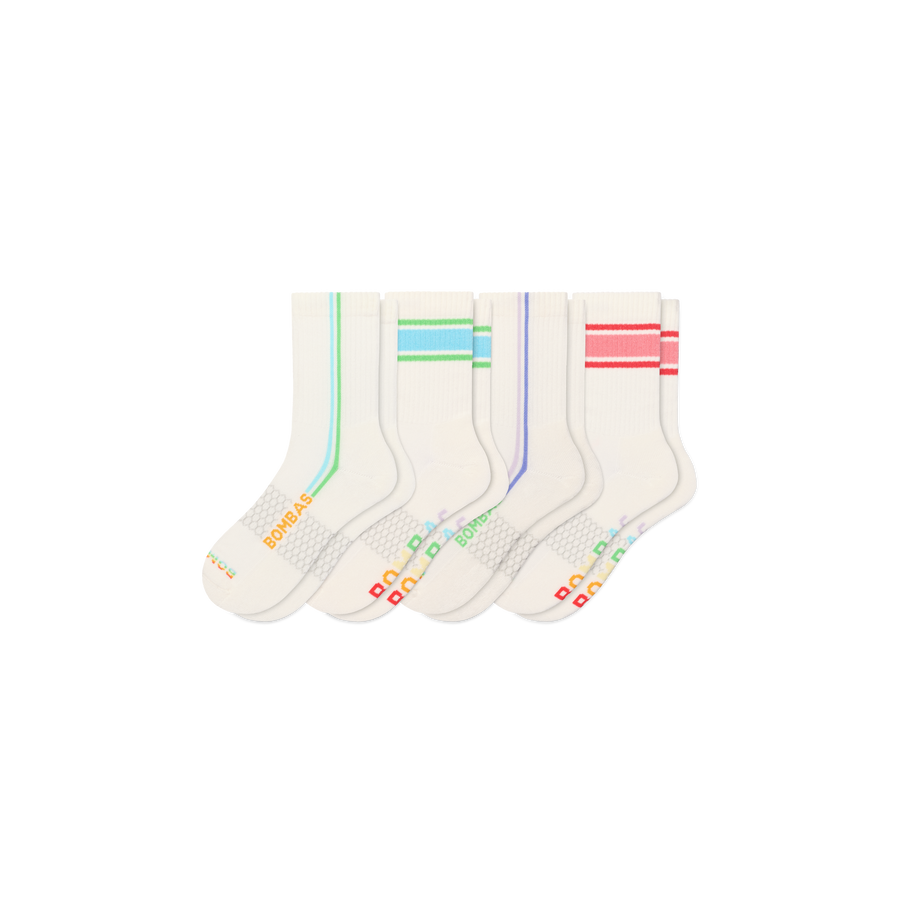 Pride Half Calf Sock 4-Pack - Soft Step