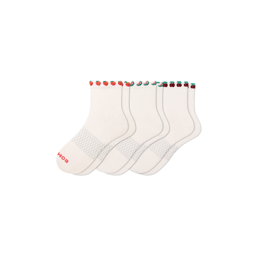 Women's Farmer's Market Quarter Sock 3-Pack - Essential Ready