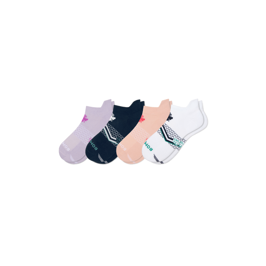 Women's All Sport Ankle Sock 4-Pack - Soft Step