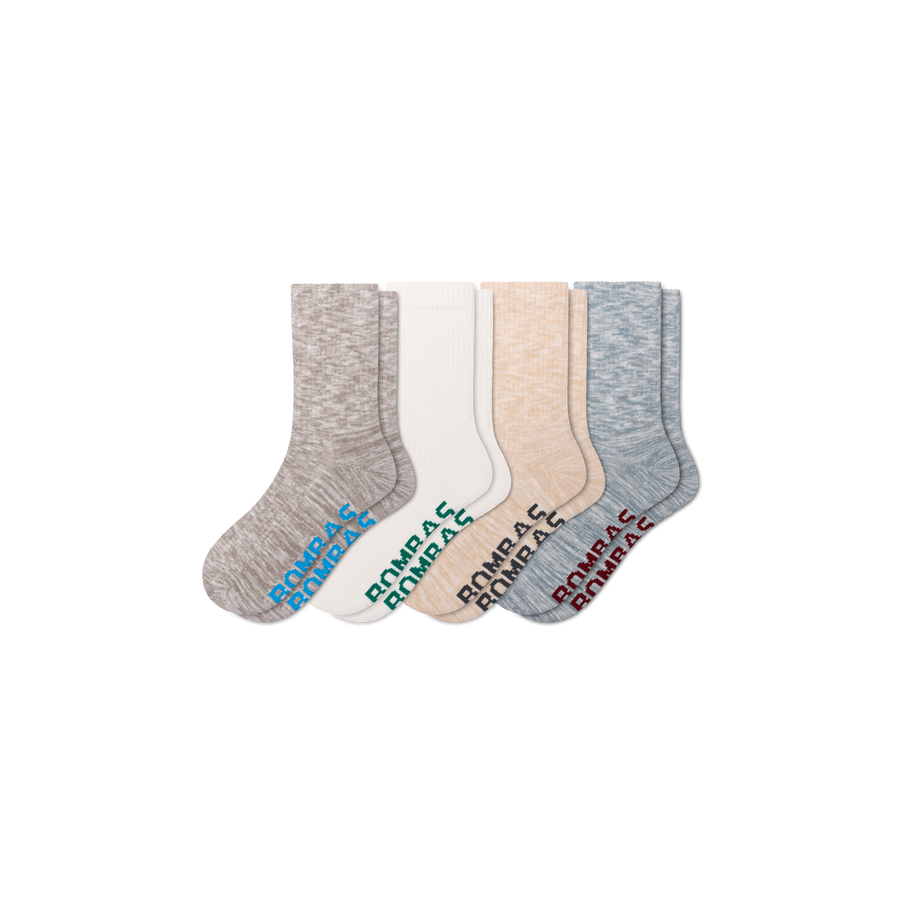 Men's Summer Ragg Half Calf Sock 4-Pack - Easy Pair