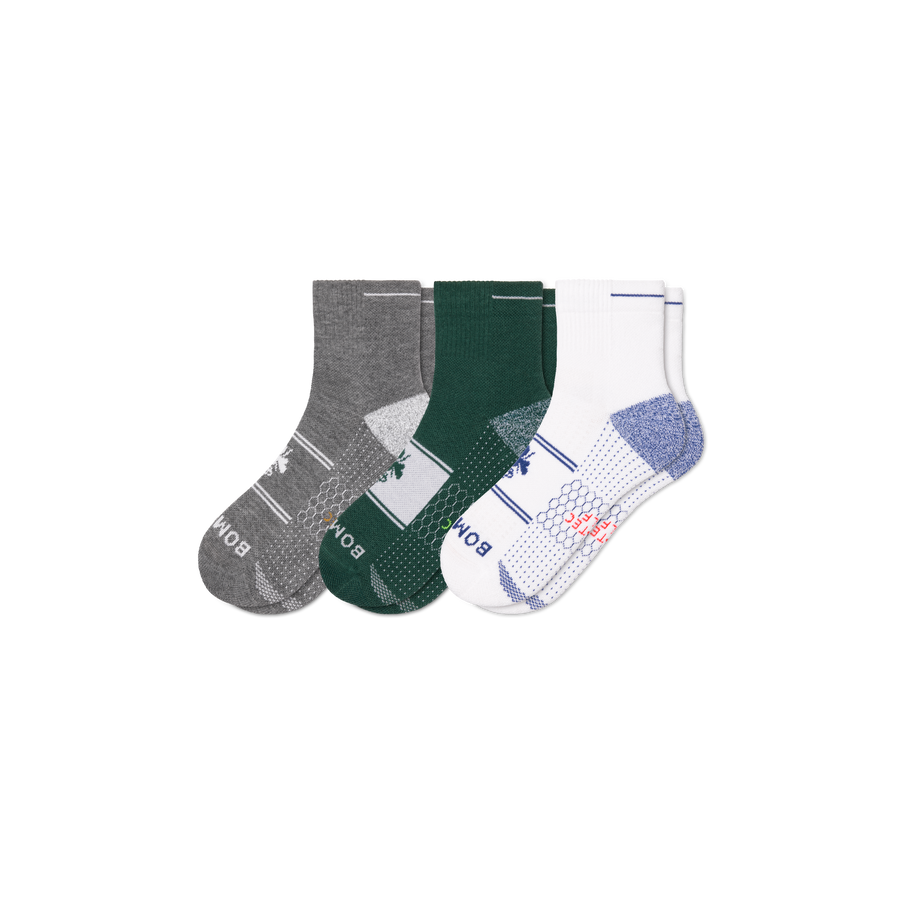 Men's Golf Quarter Sock 3-Pack - Essential Ready