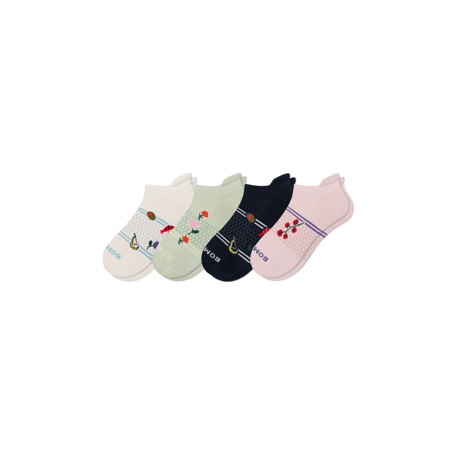 Women's Dinner Party Ankle Sock 4-Pack - Daily Step