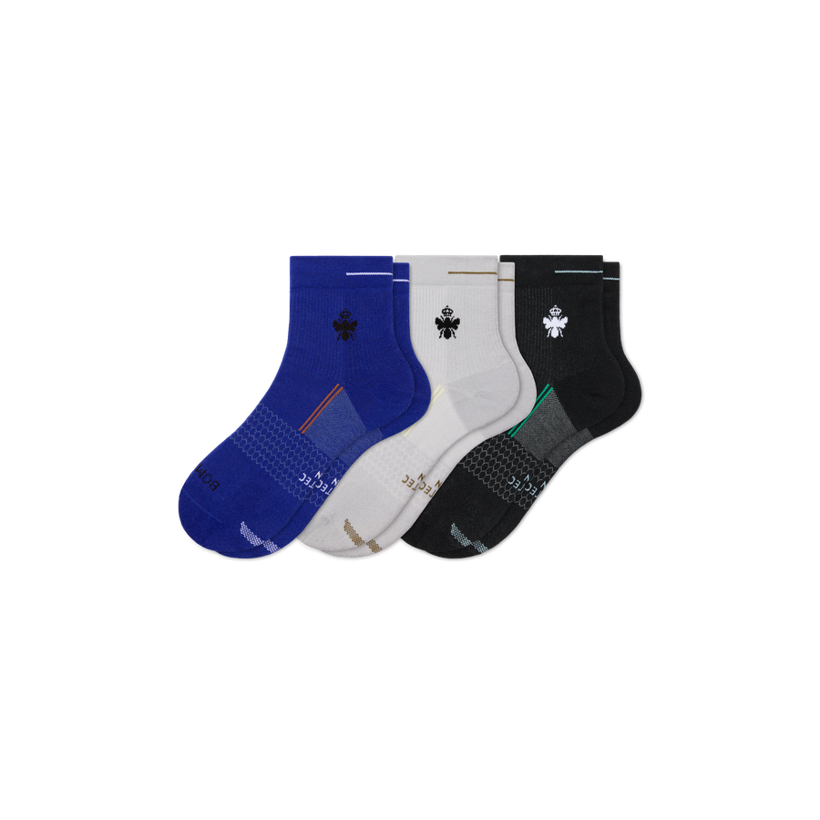 Men's Run Quarter Sock 3-Pack - Easy Pair