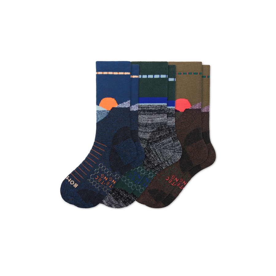 Women's Hiking Calf Sock 3-Pack - Ready Pick