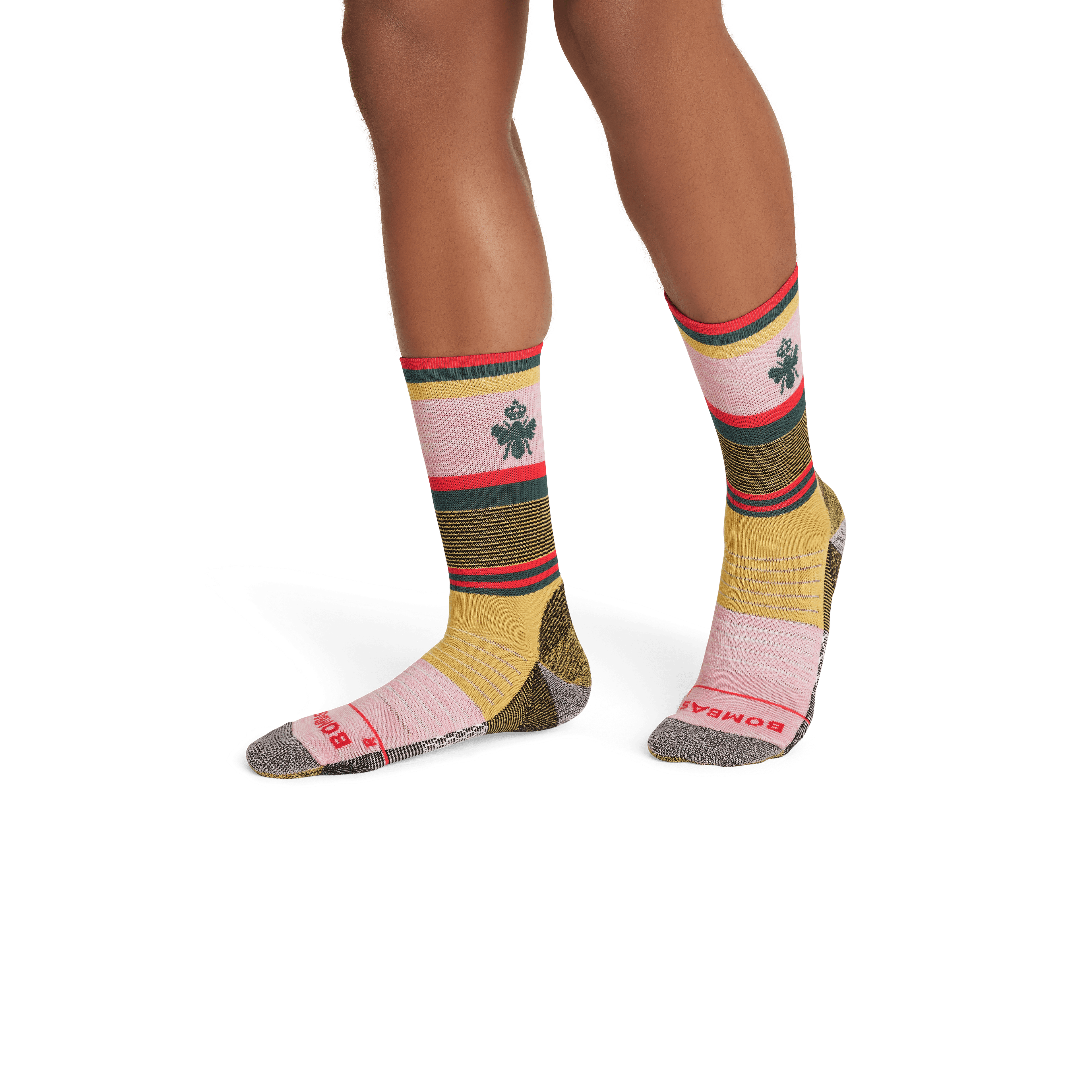 Cotopaxi x Bombas Merino Wool Hiking Calf Socks - Multi (Pink) MO2 [4405]