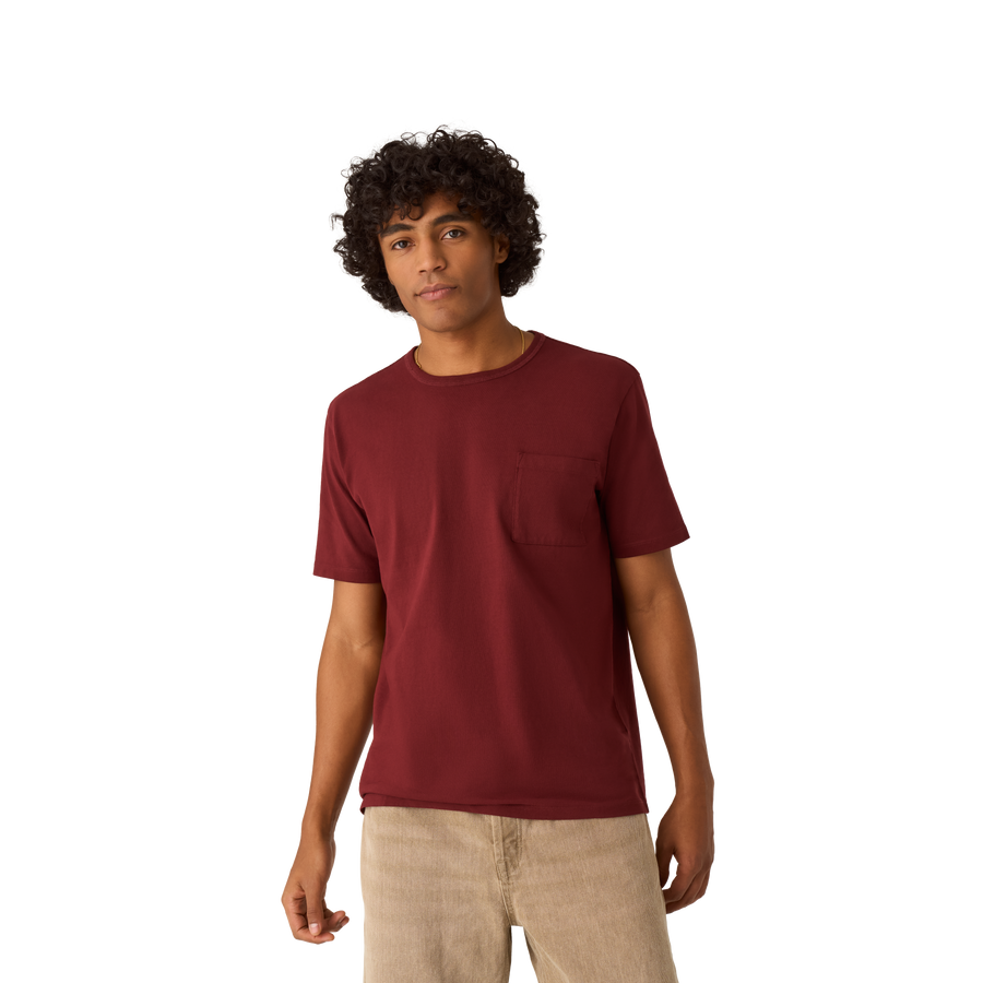 Men’s Premium Weight Pocket Crew Neck T-Shirt - Fresh Choice