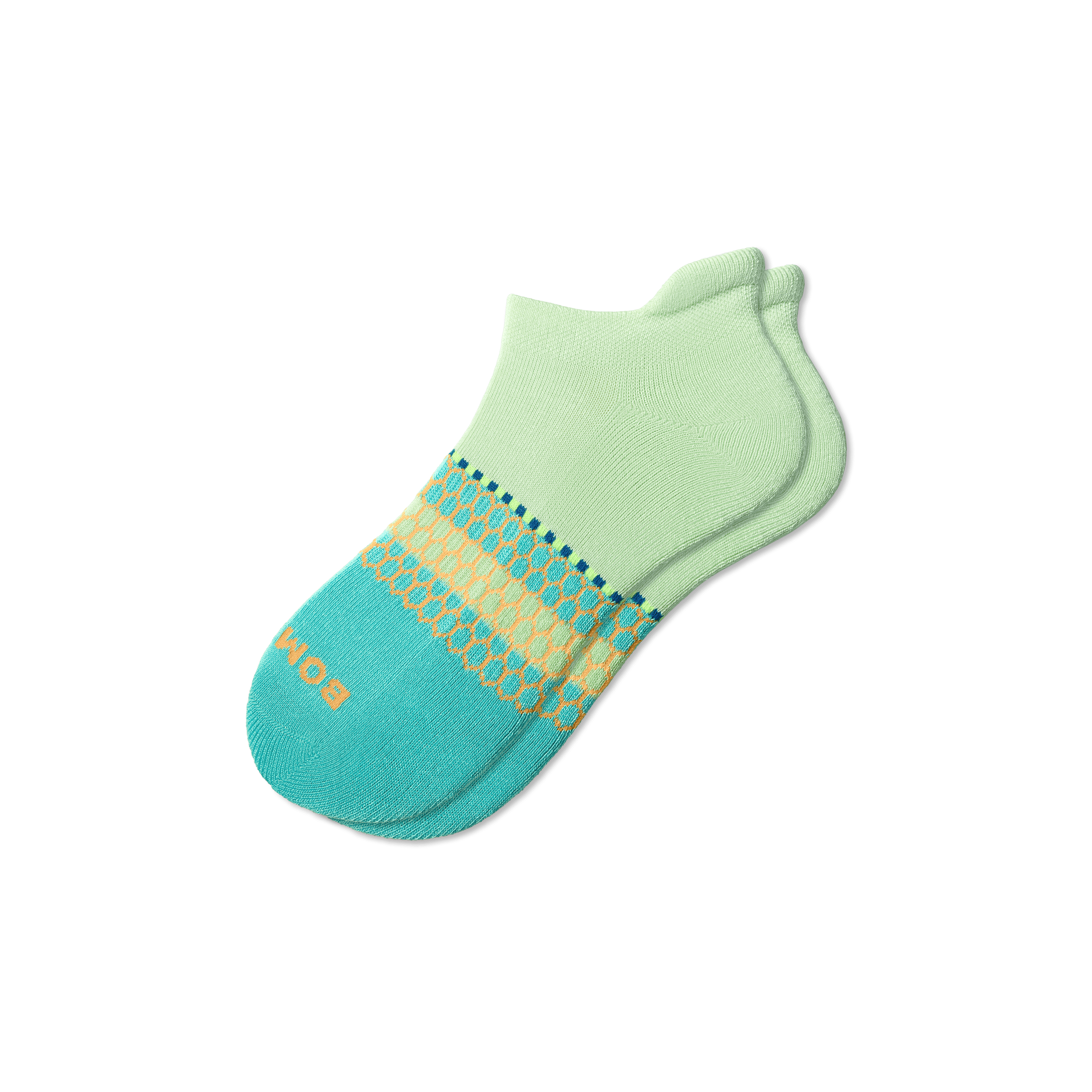 Black Hive Collection Ankle Aqua Mint L