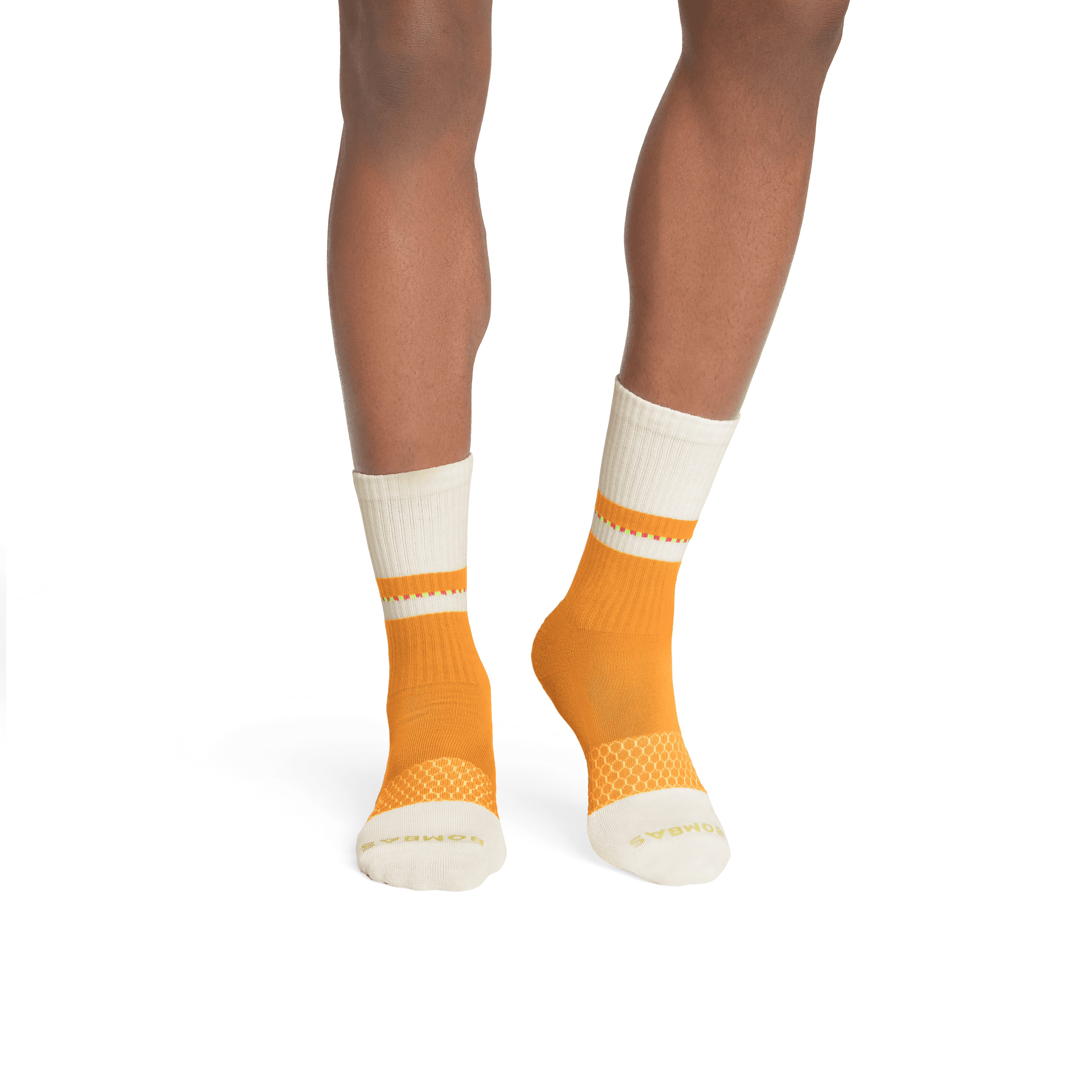 Black Hive Collection Calf Sock Mango Burst MO1