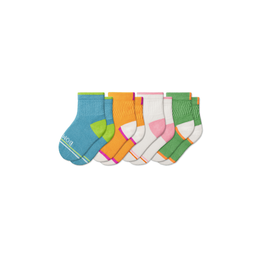 Toddler Retro Knit Calf Sock 4-Pack - Fresh Choice