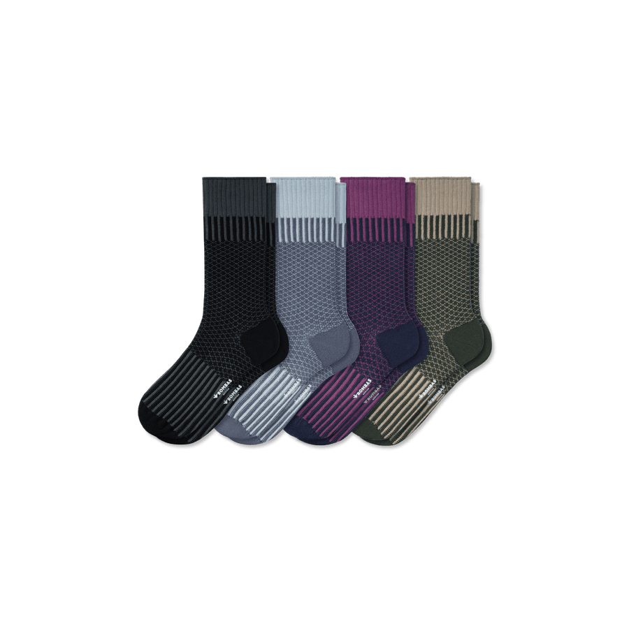 Men’s Dress Sock 4-Pack - Premium Pick