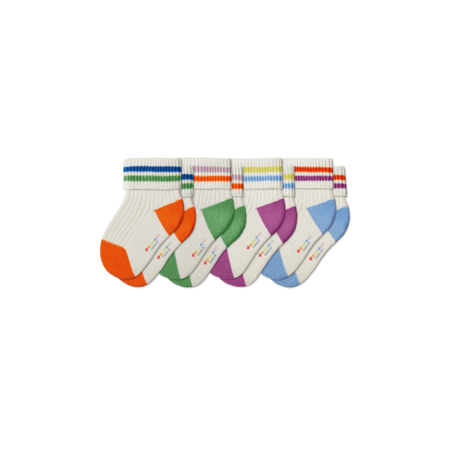 Toddler Pride Calf Sock 4-Pack - Daily Pick