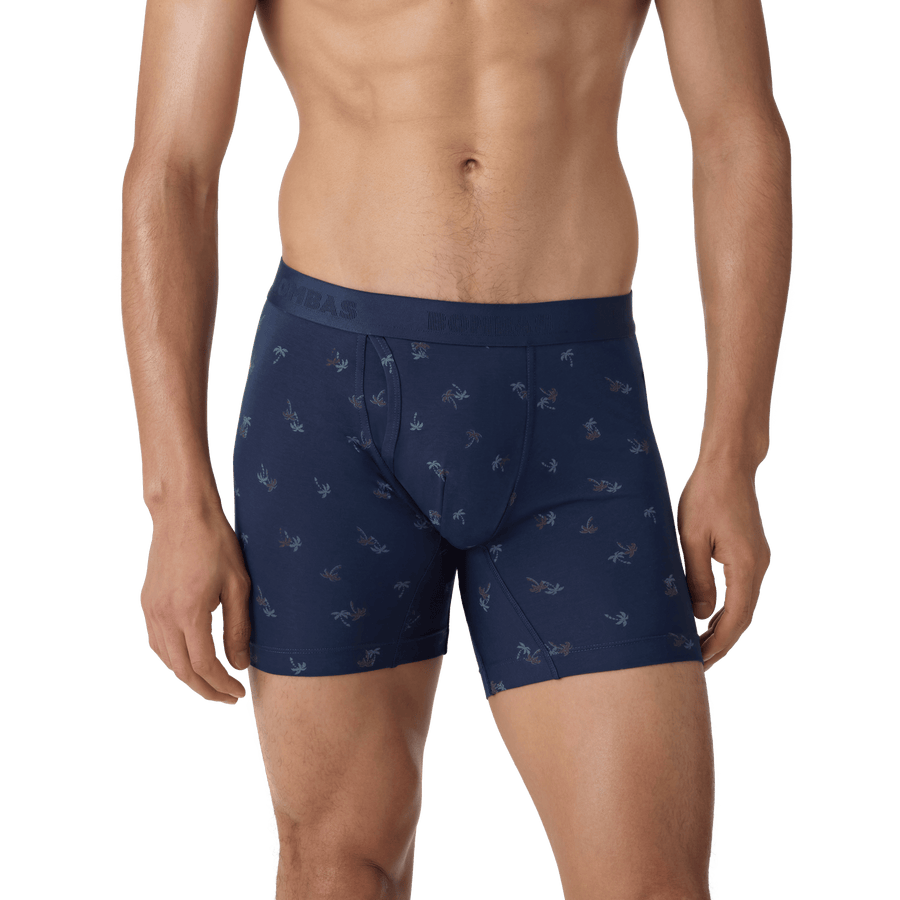 Men's Cotton Modal Blend Boxer Brief 6" - Weekend Comfort