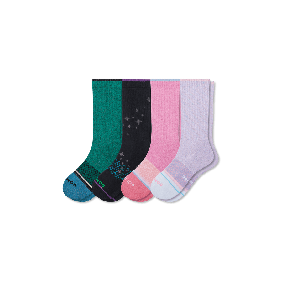 Wicked X Bombas Calf Sock 4-Pack - Travel Pair