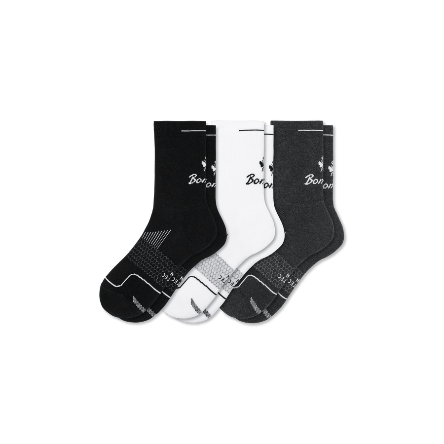 Men's Run Half Calf Sock 3-Pack - Daily Step