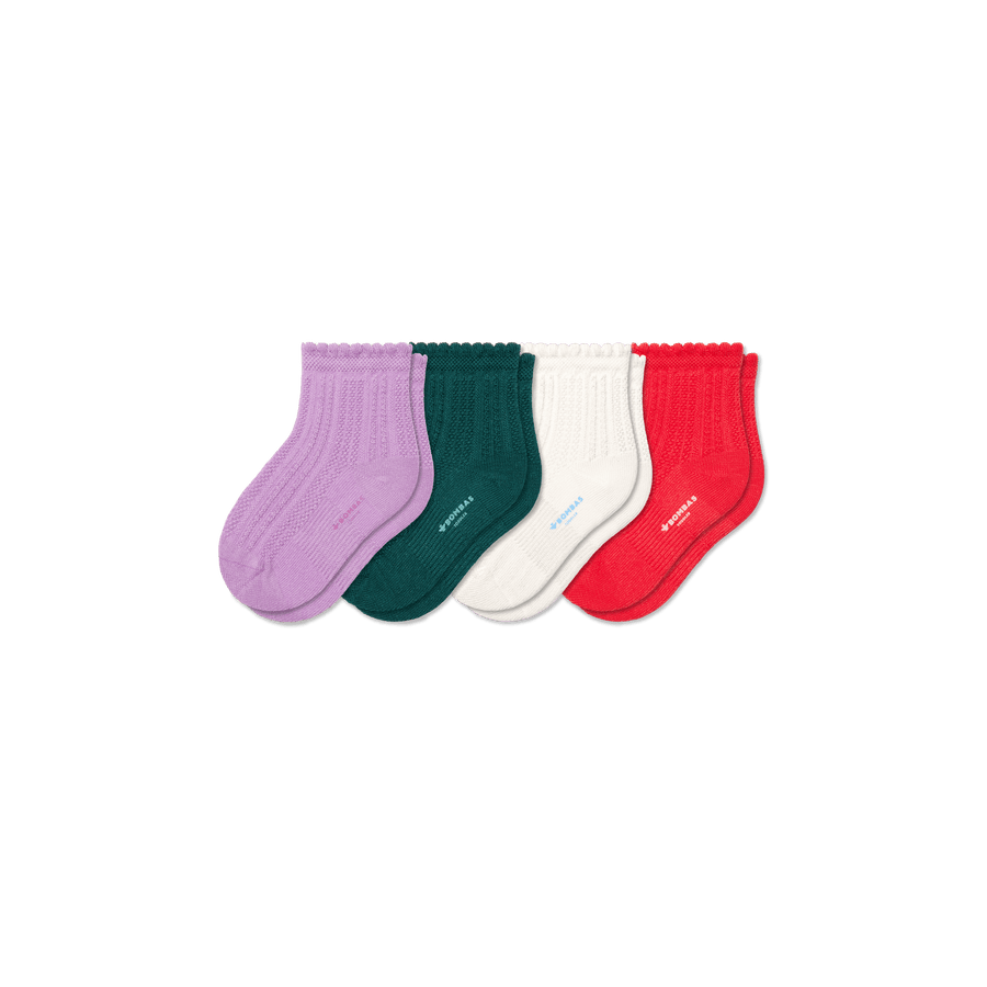 Toddler Calf Sock 4-Pack - Light Cushion