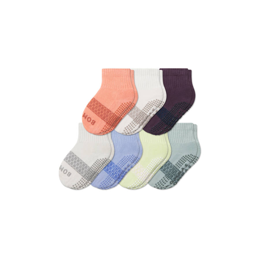 Toddler Week of Bombas Gripper Calf Sock 7-Pack - Travel Pair