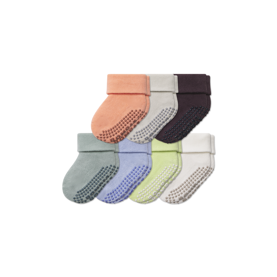 Baby Week of Bombas Gripper Calf Sock 7-Pack (6-12 Months) - Ready Pick