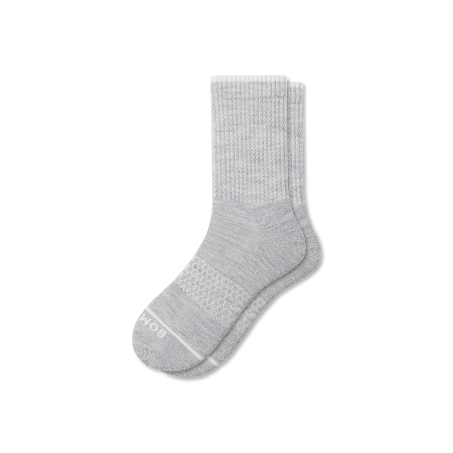 Women's Merino Wool Blend Half Calf Socks - All Day Fit