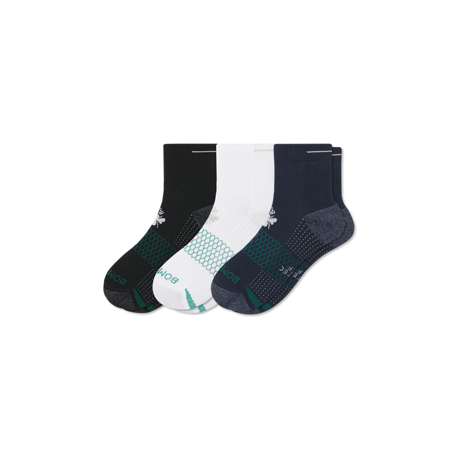 Women's Golf Quarter Sock 3-Pack - Fresh Choice