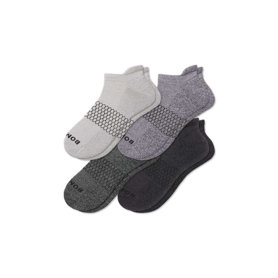 Men's Marl Ankle Sock 4-Pack - Essential Ready