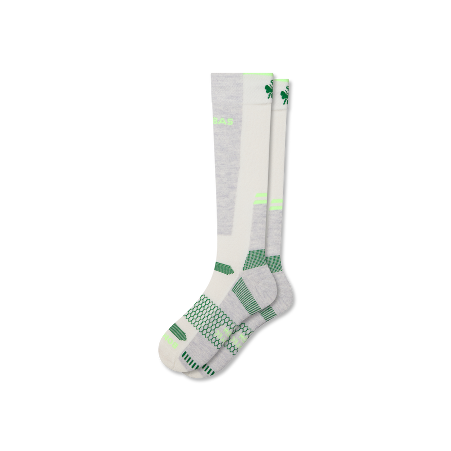 Men's Mid-Cushion Merino Wool Blend Ski & Snowboard Socks - Travel Pair