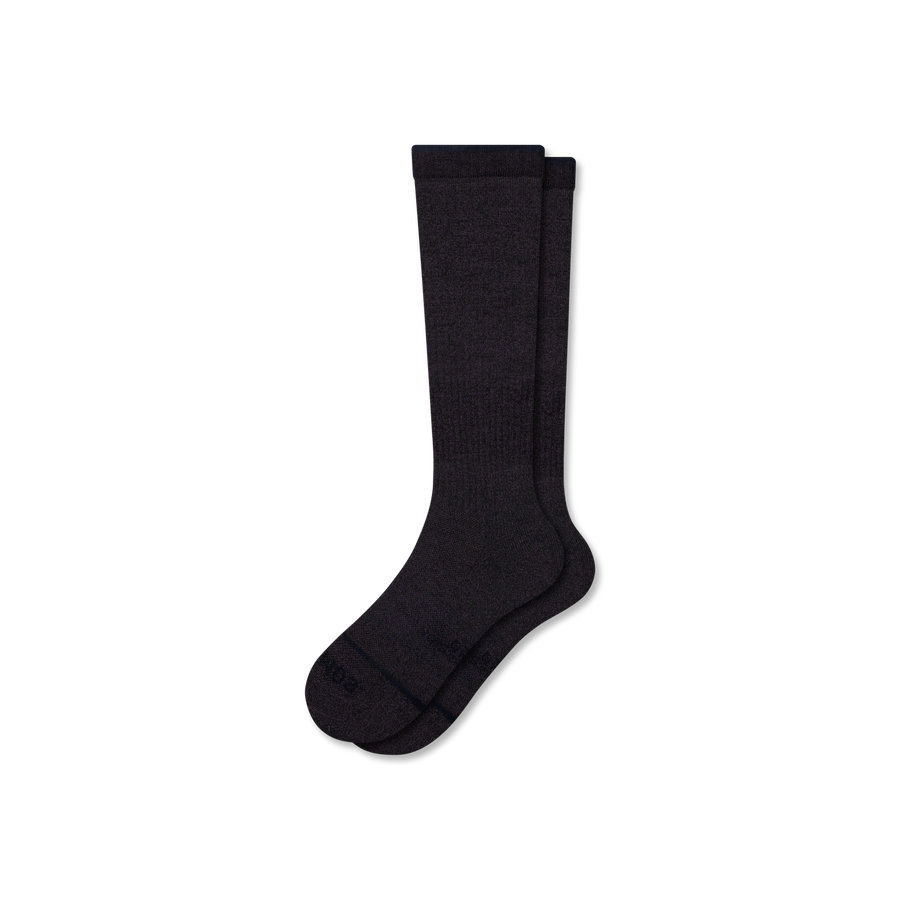 Women's Merino Wool Blend Knee High Socks (15-20mmHg) - Ready Pair