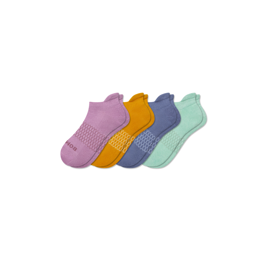 Youth Solids Ankle Sock 4-Pack - Daily Pick