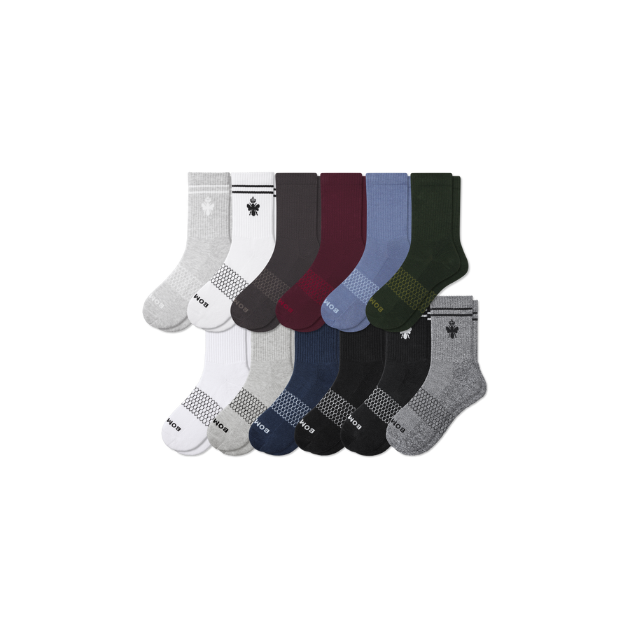 Men's Half Calf Sock 12-Pack - Ready Pick