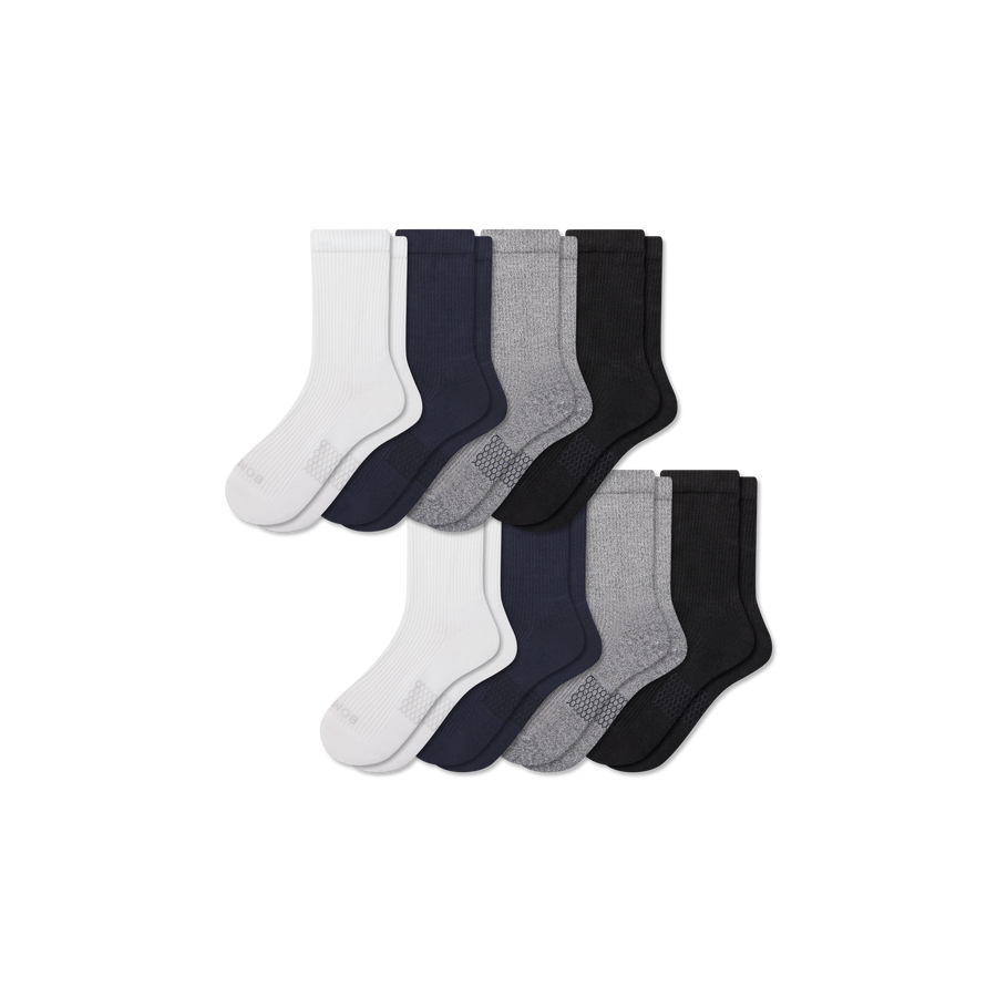 Women's Modern Rib Half Calf Sock 8-Pack - Daily Pick