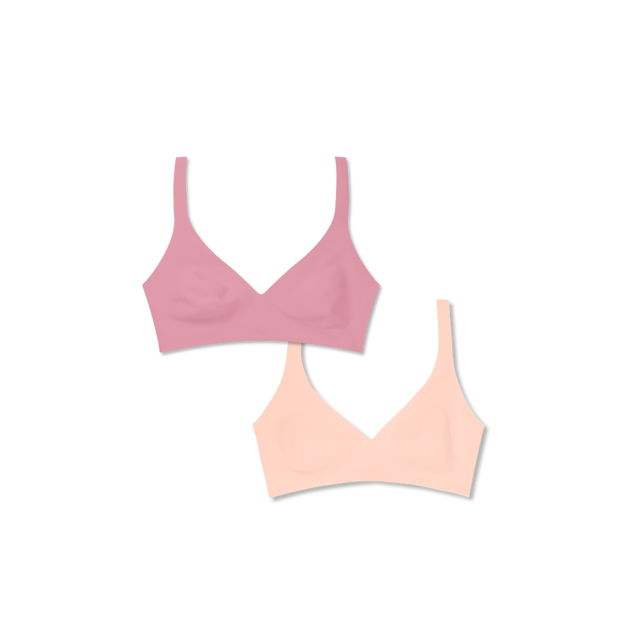 Women’s No Show Plunge 2-Pack - Easy Stretch
