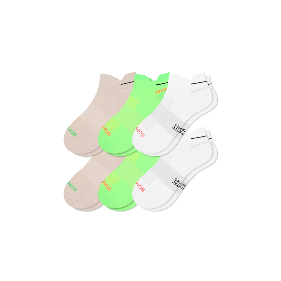 Women's RunPro Ankle Sock 6-Pack - Modern Touch