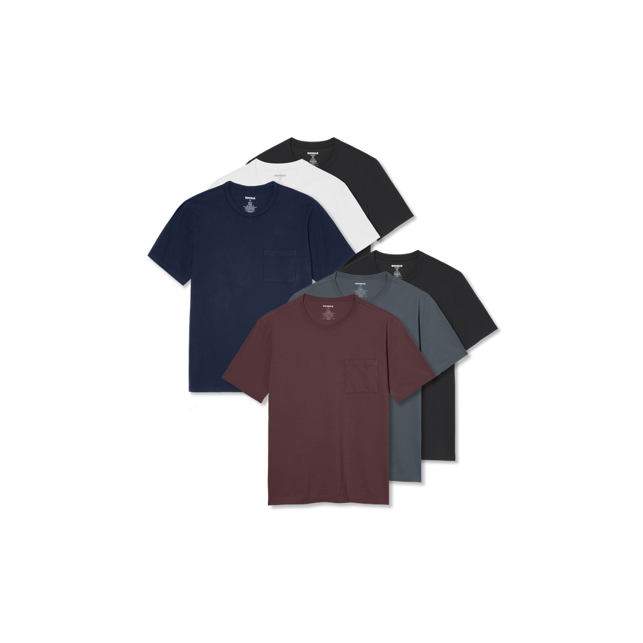 Women's Premium Weight T-Shirt 6-Pack - Easy Stretch