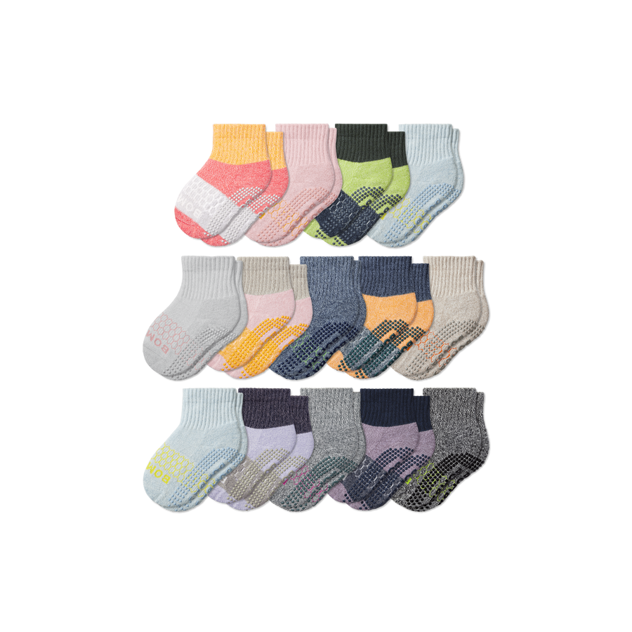 Toddler Week of Bombas Gripper Calf Sock 14-Pack - Ready Pair