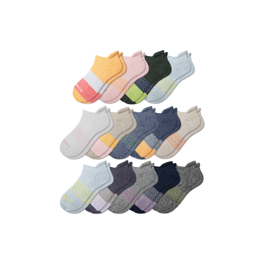 Youth Week of Bombas Ankle Sock 14-Pack - Easy Pair