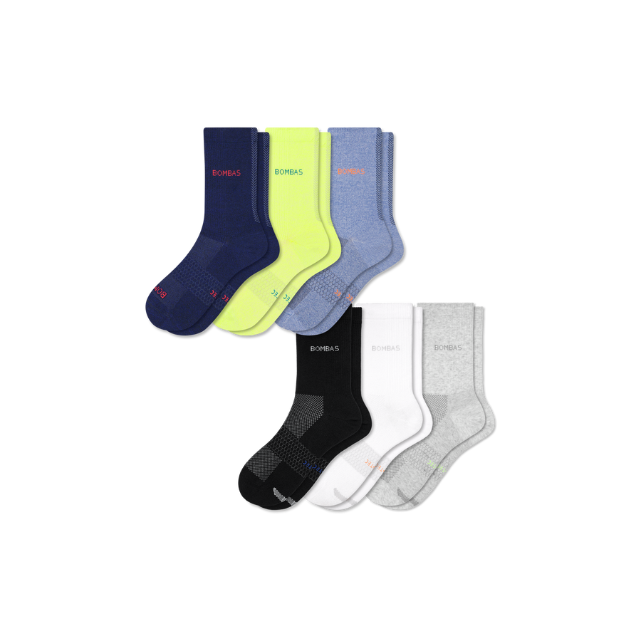 Women's Sport Half Calf Sock 6-Pack - Premium Pick
