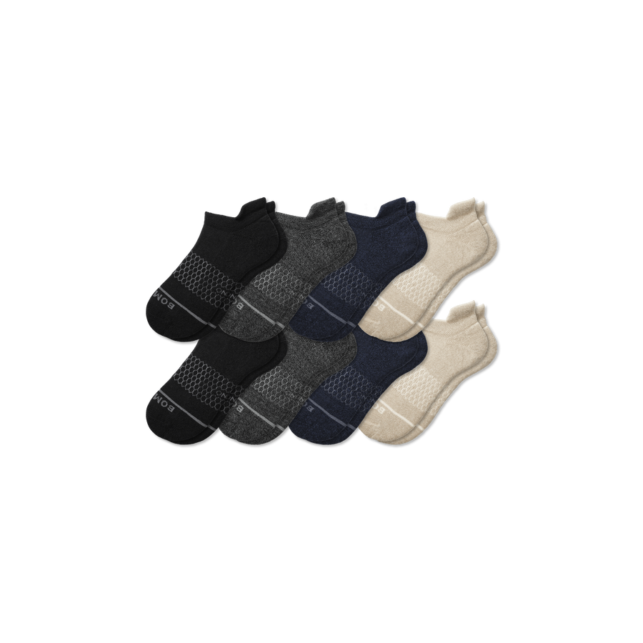Men's Merino Wool Blend Ankle Sock 8-Pack - Classic Ready