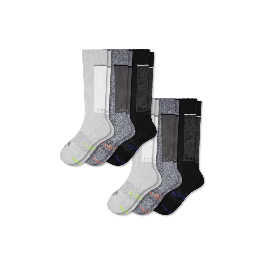 Women's Knee High Sock 6-Pack (20-30mmHg) - Modern Touch