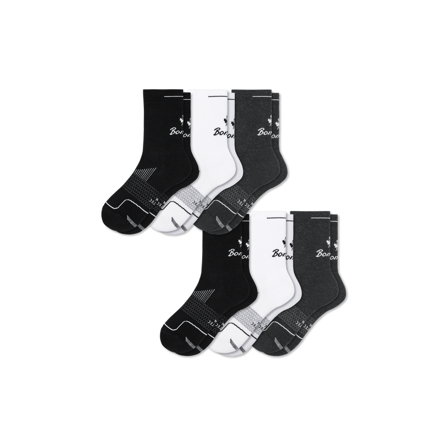 Men's Run Half Calf Sock 6-Pack - Ready Pick